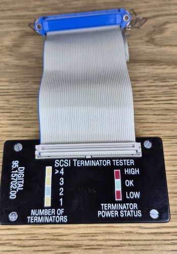 Scsi terminator tester - scsi,